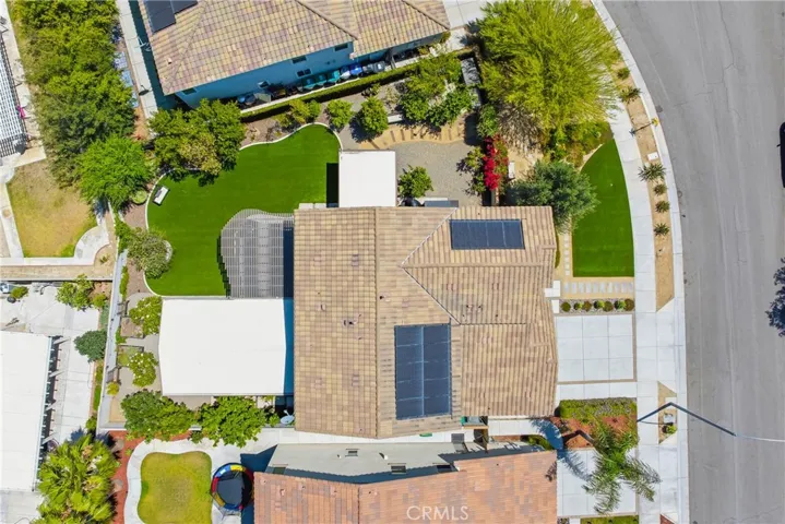 Overhead view/Solar.