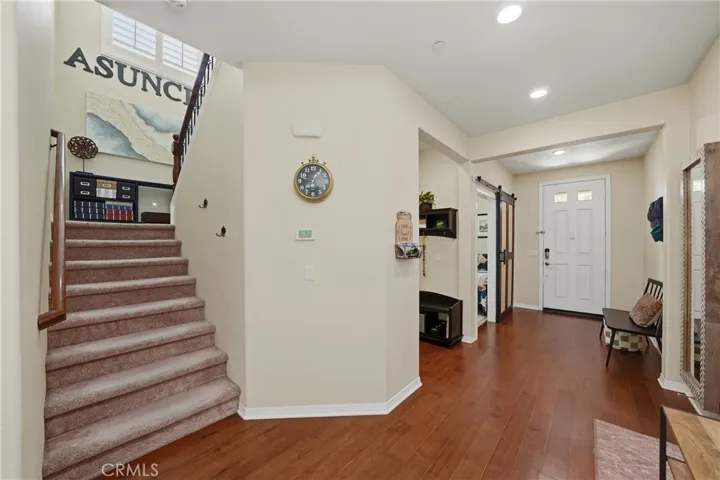 Entry and stairway.