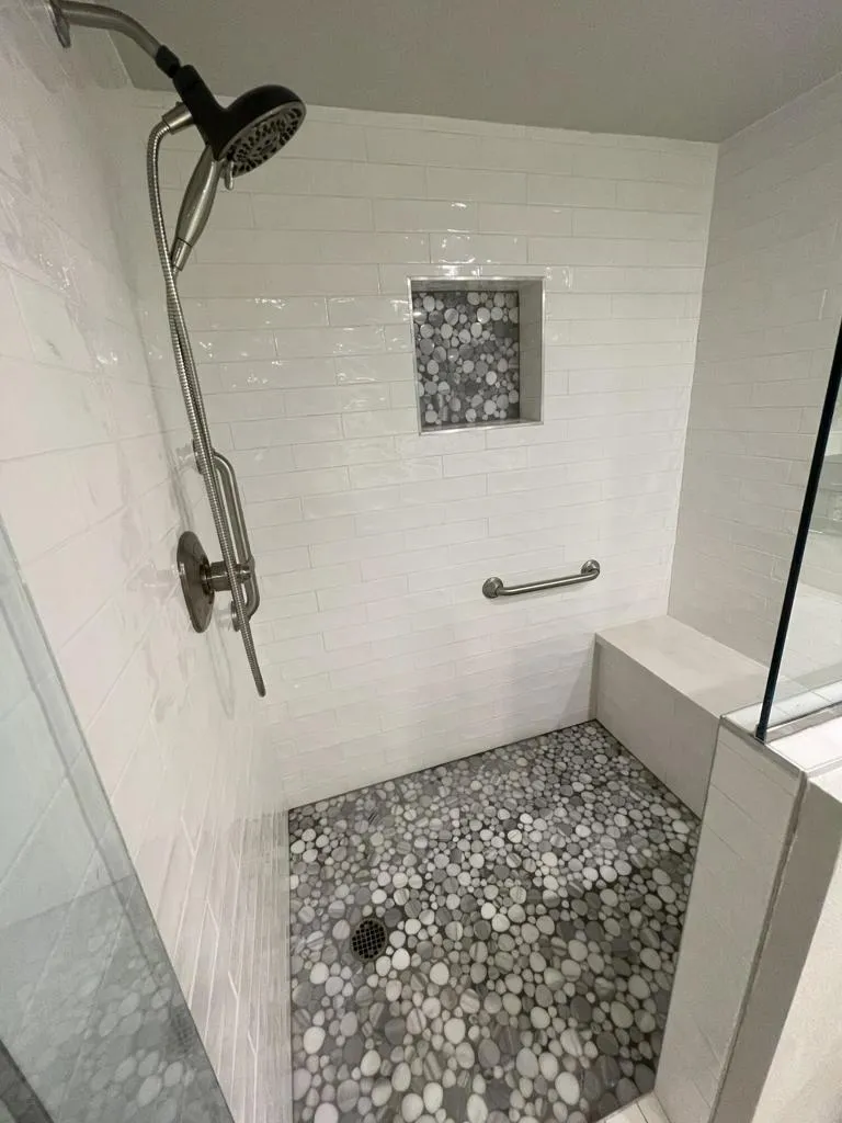 Upgraded Shower in the Master Upgraded Shower in the Master