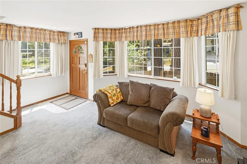 Spacious Living Room with Fireplace for those cozy evenings
