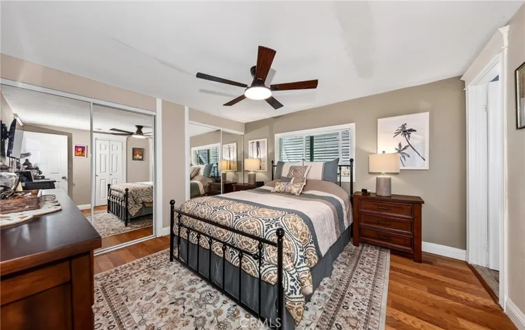 Primary bedroom, large TV included!