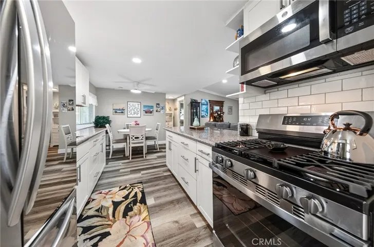 New appliances included, new cabinets and counter tops