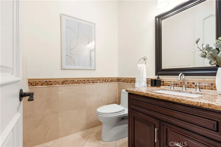 Powder room for guest