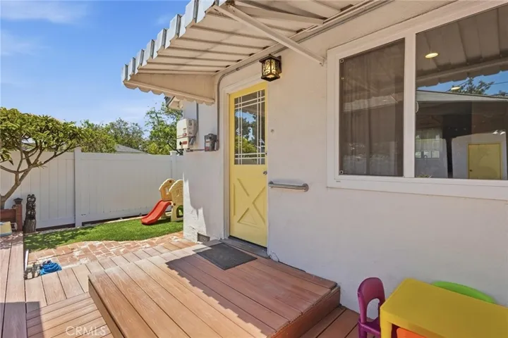 BACK DOOR ENTRANCE