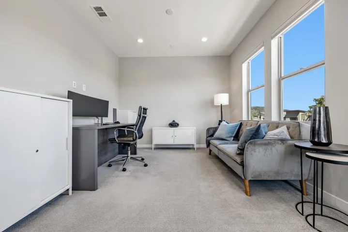 1 of 2 secondary bedrooms on the 3rd floor