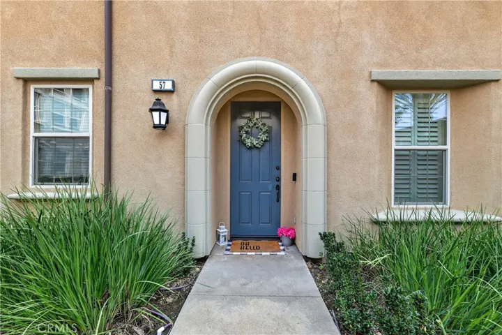 Inviting front door