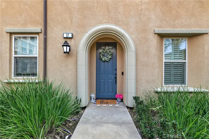 Inviting front door
