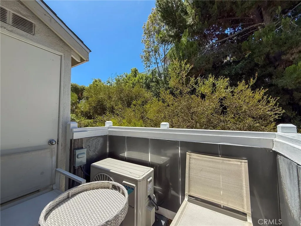 Private patio off the bedroom