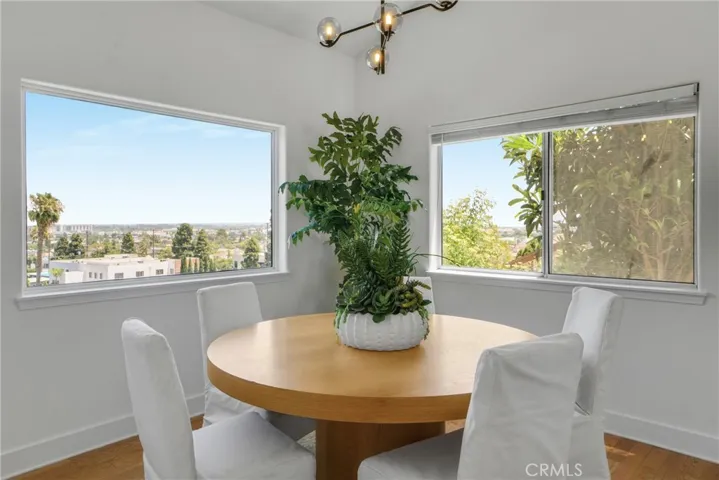 Dining Room with view.