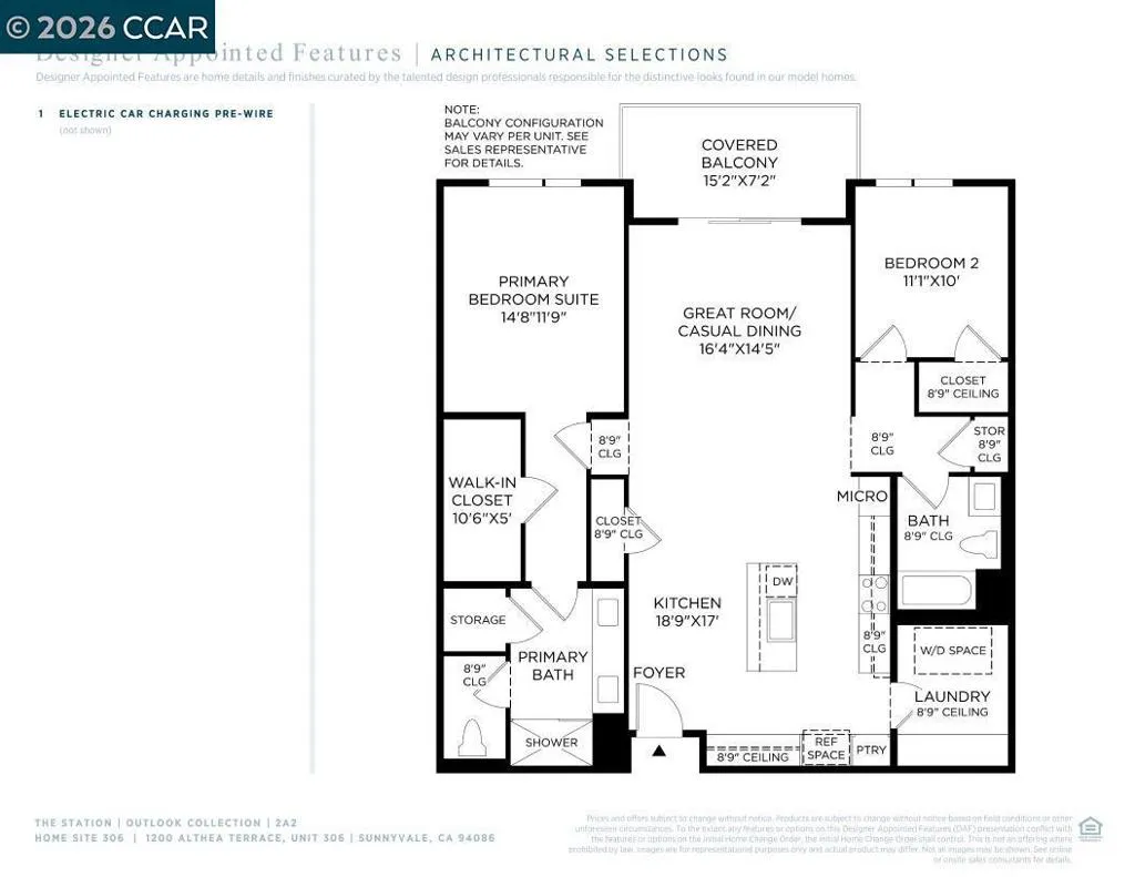 2A2 Floor Plan