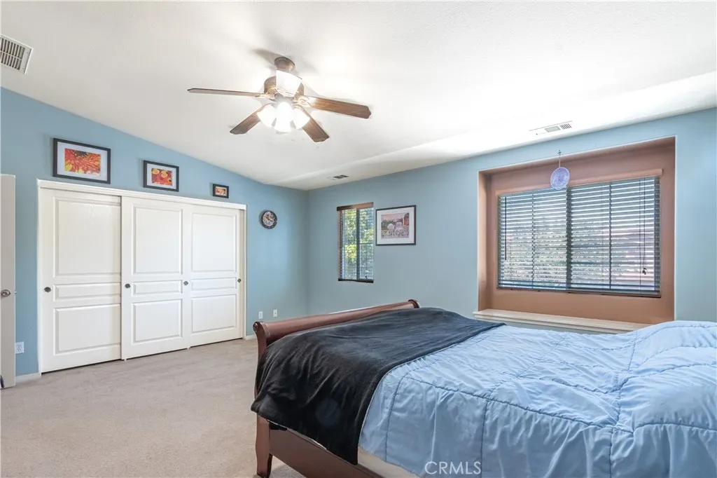 Got clothes?  The primary bedroom suite has two closets!  One is in the bedroom, and one is in the bathroom.