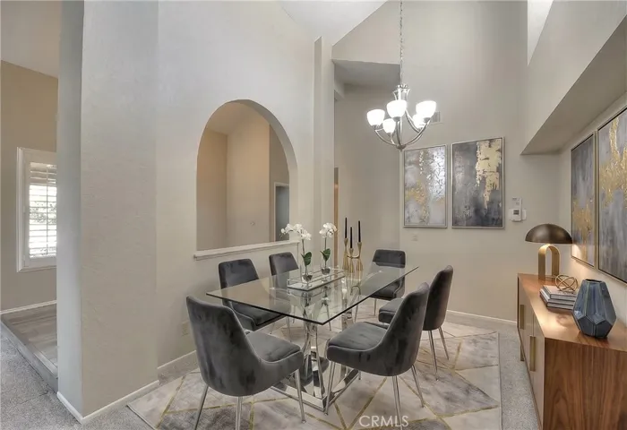 Dining Room Virtually Staged