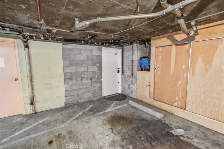 Attached garage