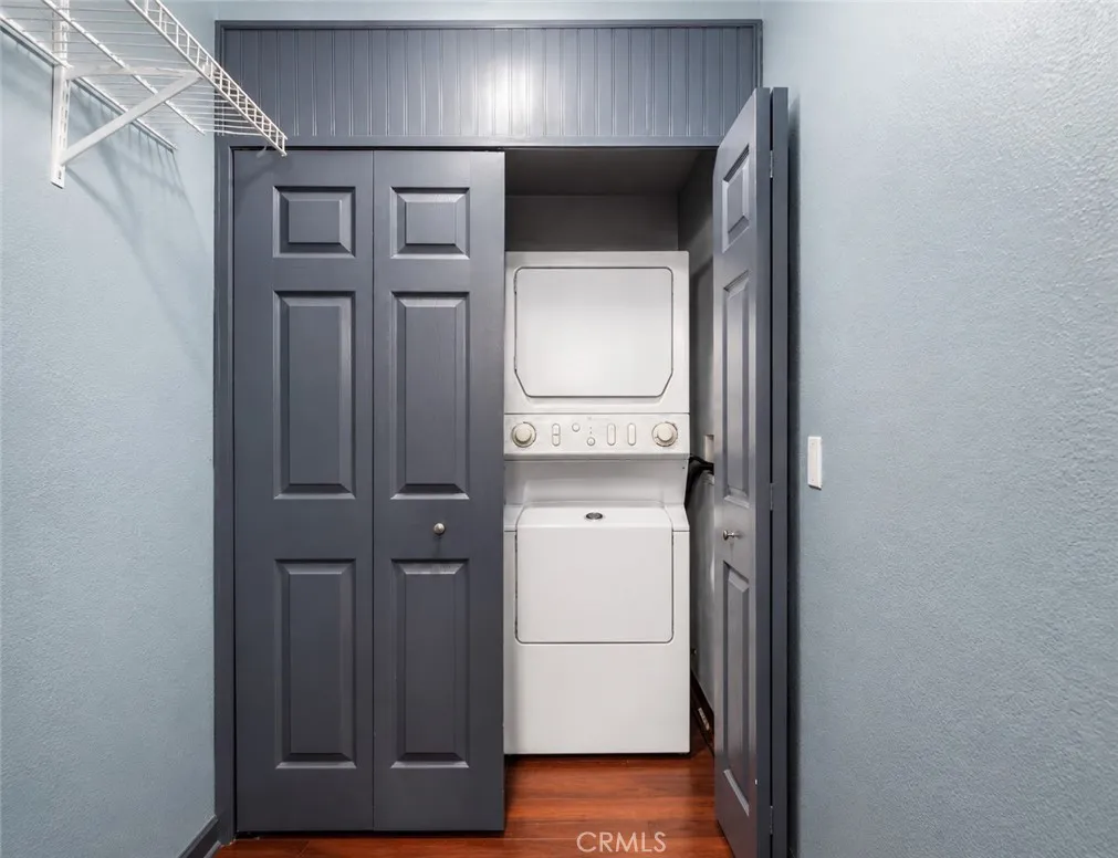 Unit #1 laundry area shown. Both additional units feature their own washer and dryer hookups for added convenience and independent living.