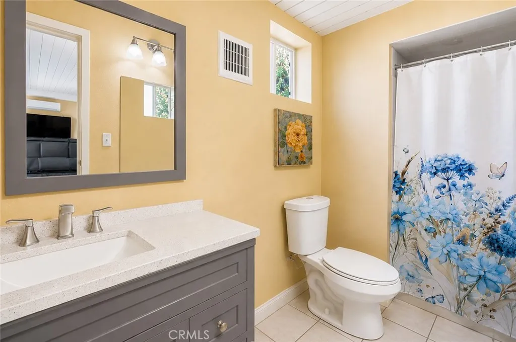 Unit #2 features a private full bathroom