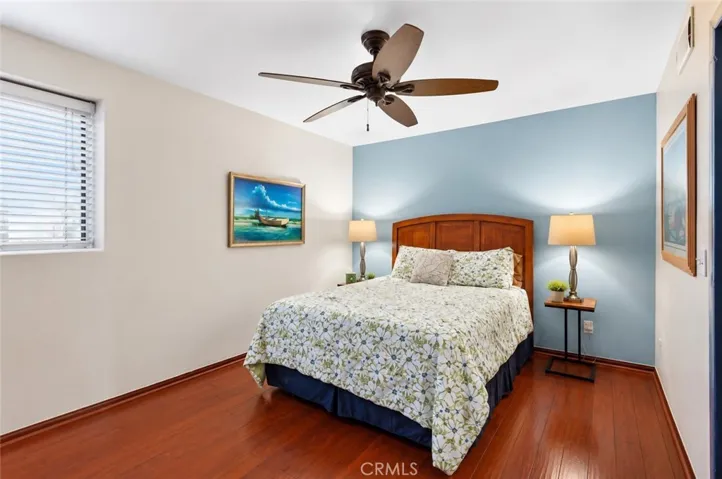 Comfortable private bedroom in Unit #1, completing this independent and versatile living space