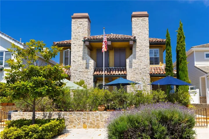 Tuscan-inspired architecture with a sophisticated interior neutral palette...