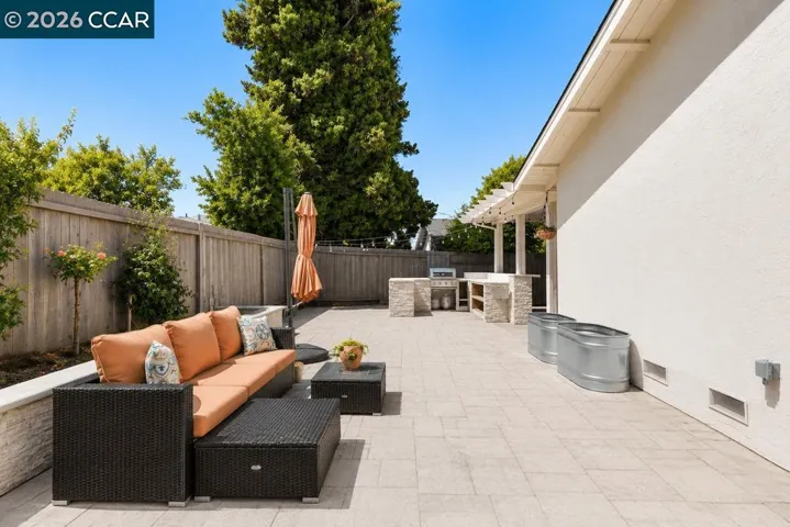 Photo taken prior to patio being powerwashed. Patio has been powerwashed. See original photo at end.