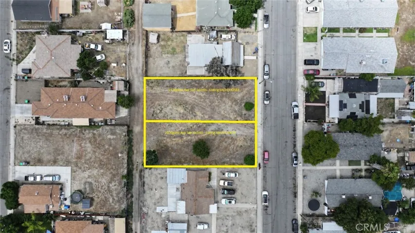 The land shown in this photo depicts two parcels (which are adjacent to another) being sold separately.  (See SW23130583 for the adjacent parcel listing) Lot lines are approximate.