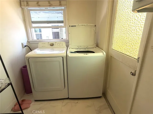 Laundry room close to the kitchen room
