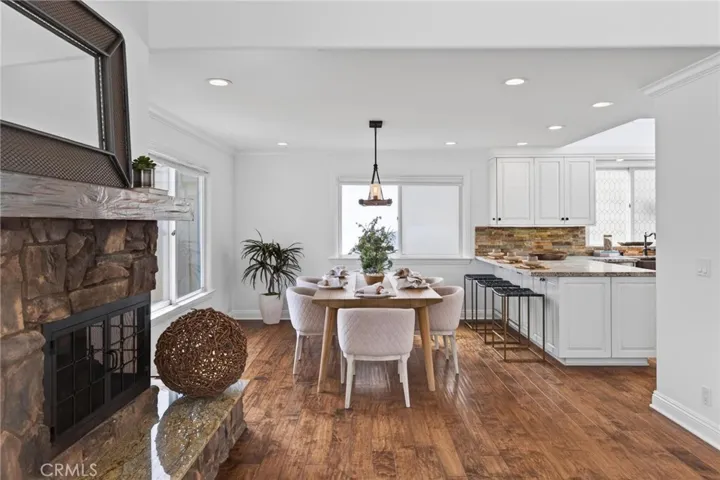 Living Room and Dining Room