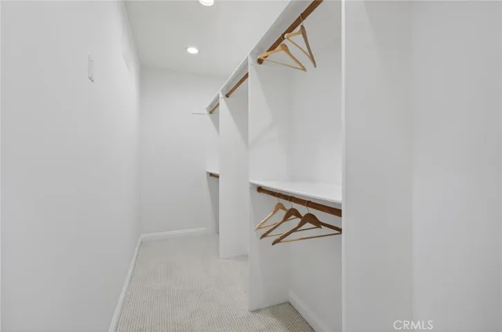 Primary closet