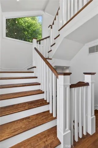 Stairway from 2nd floor to 3rd