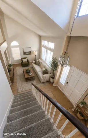 Living Room view from Stairs