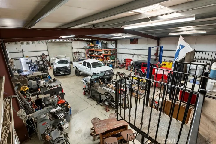 shop view from mezzanine