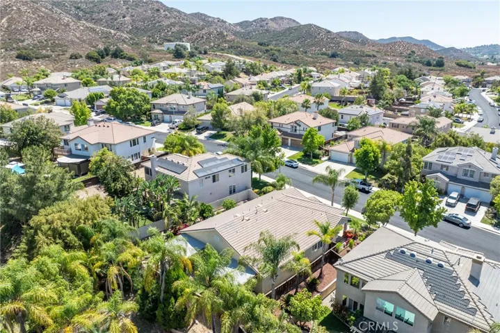 drone house view