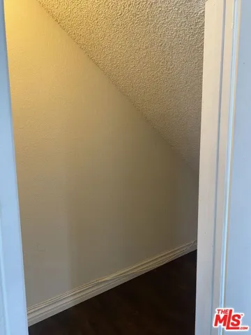 Storage space underneath stair