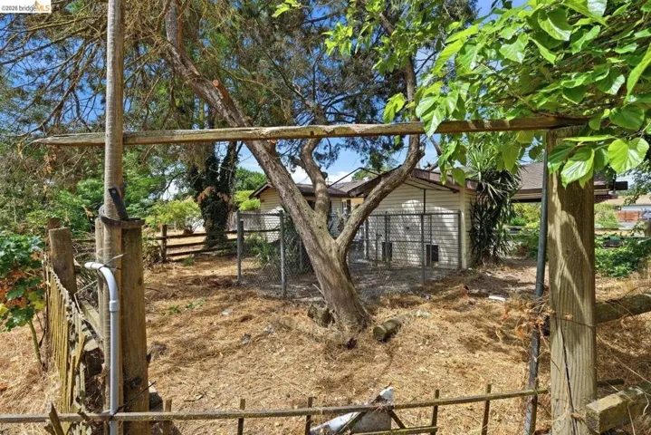Back of stable
