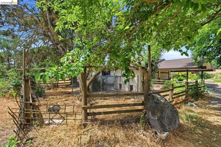 Back of stable