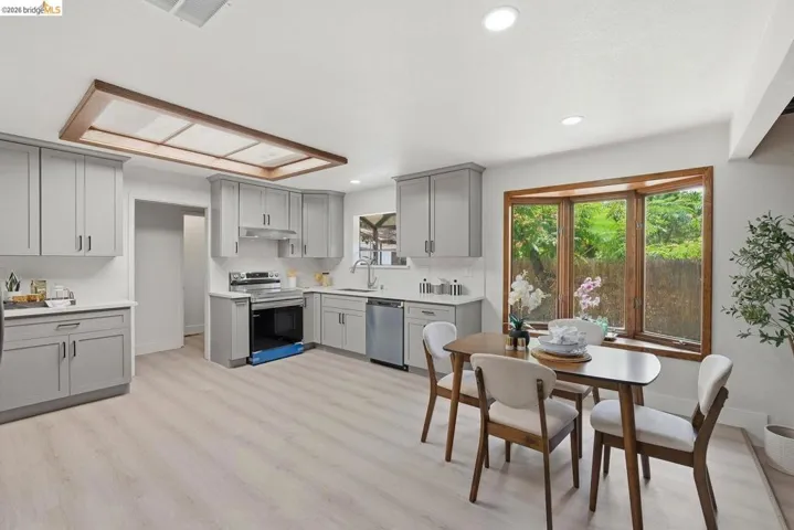 Kitchen with breakfast nook (not included)