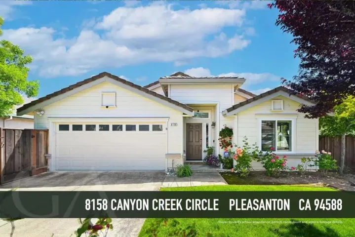 8158 Canyon Creek Circle, Pleasanton, California 94588