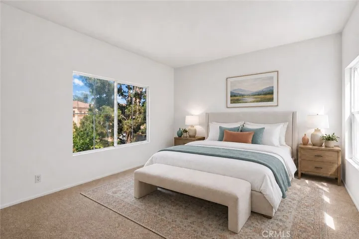 Primary Owners bedroom - Staged Rendering