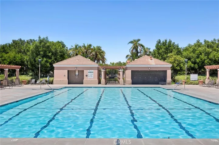 Community Pool with Showers