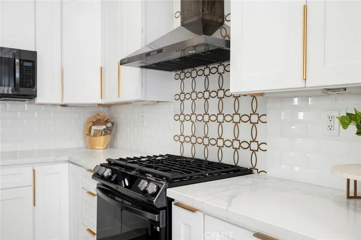 Dark Stainless Steel Appliances