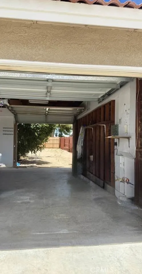 Roll-up door. Roll-up door.