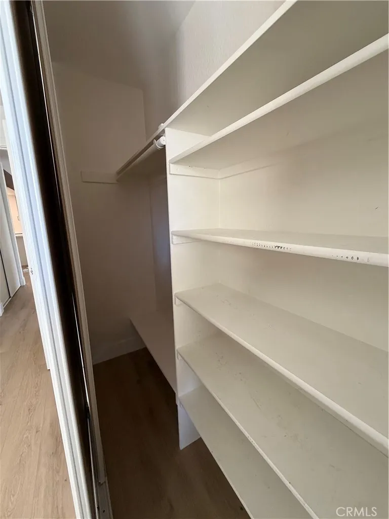 Shelving in closet