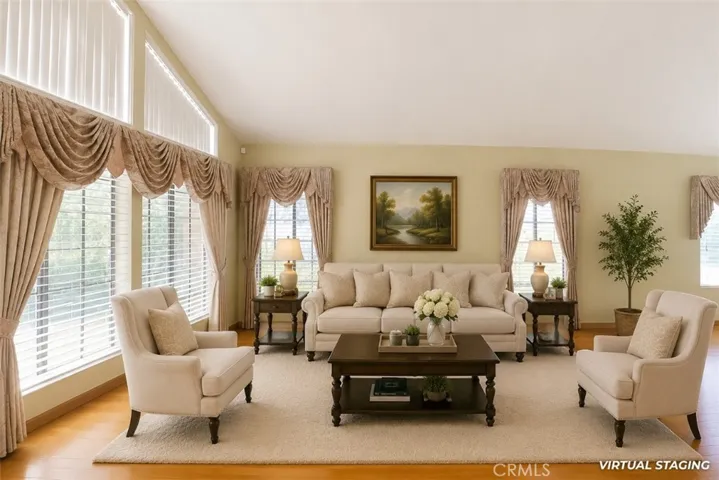 Living room - Virtually Staged