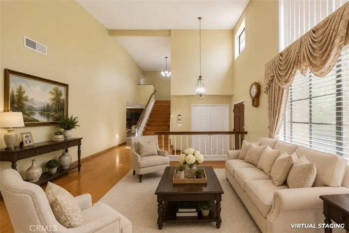 Living room - Virtually Staged