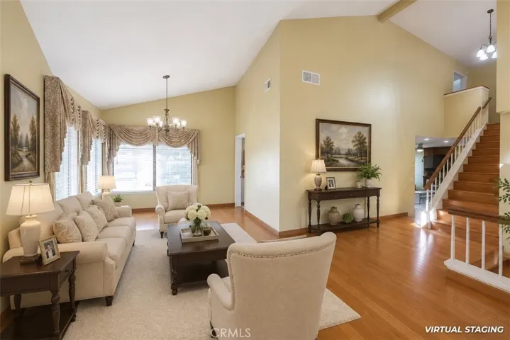 Living room - Virtually Staged
