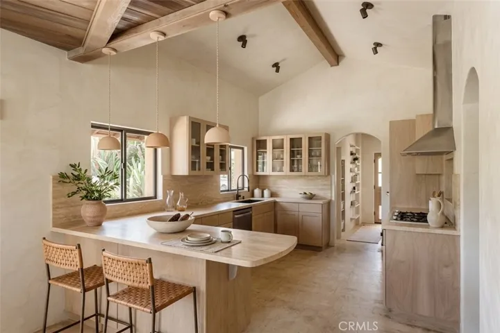 Digitally enhanced kitchen remodel concept