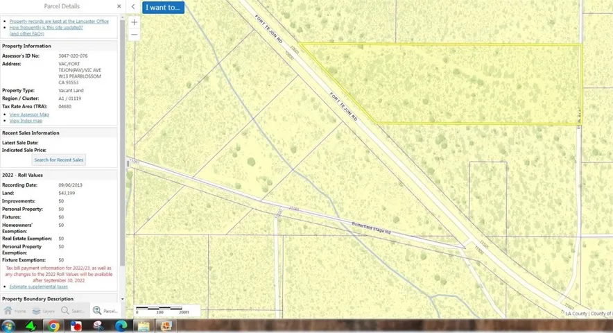 0 Vac/fort Tejon Pav /vic Avenue, Pearblossom, California 93553 — photo 4