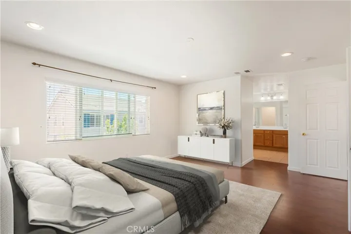 AI generated to help viewers visualize the Main Bedroom