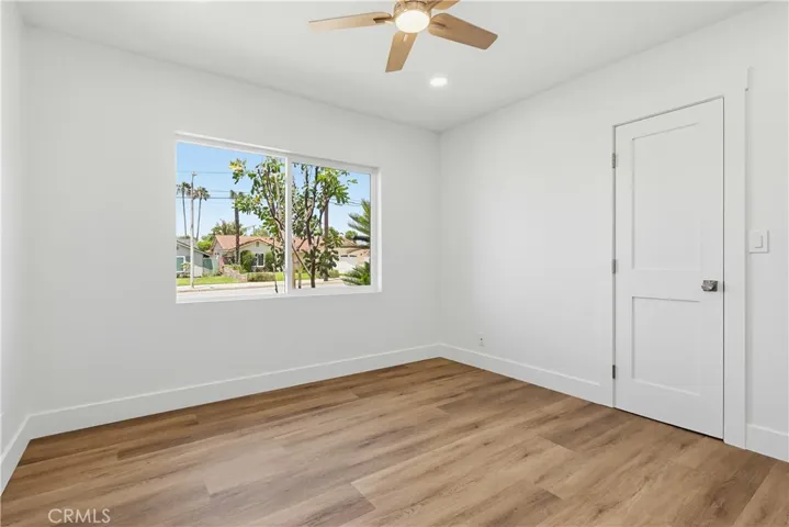 Bedroom 1 with walk-in closet