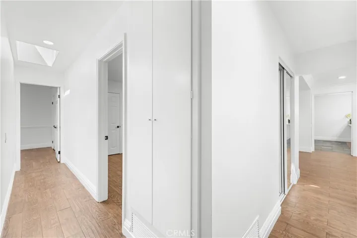 Hallway to secondary bedrooms.