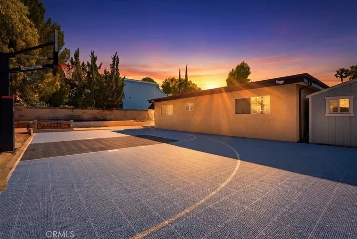 Backyard Twilight