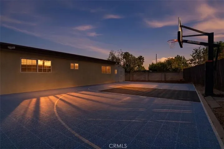 Backyard Twilight